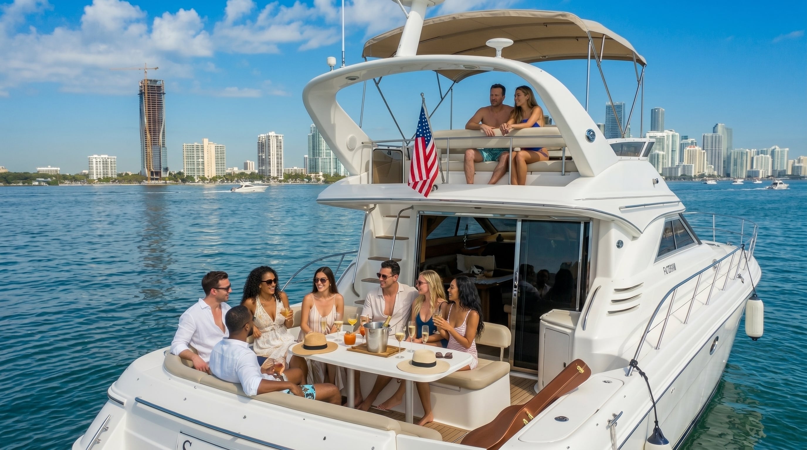 boat rental for parties miami image