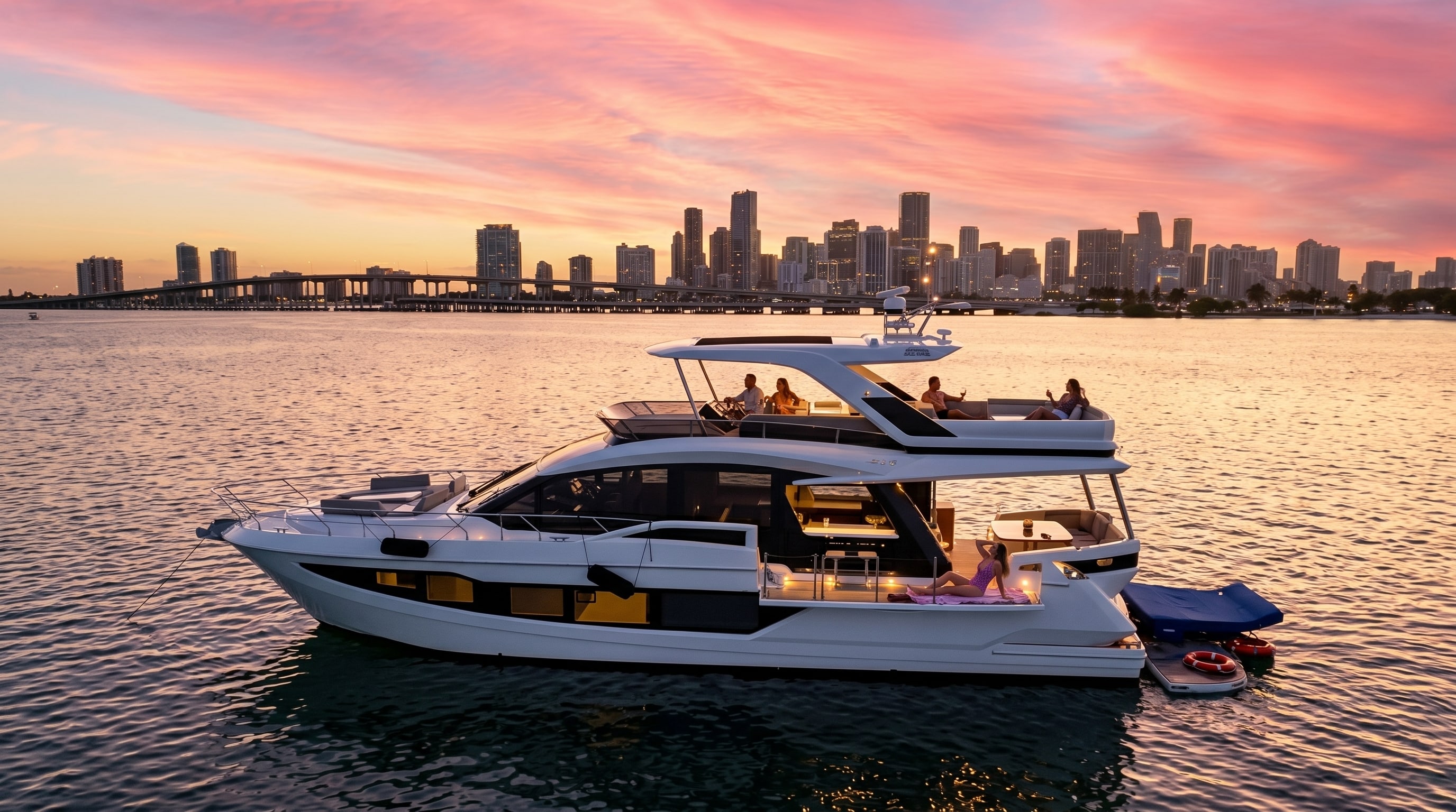 Sunset Cruise rental miami image